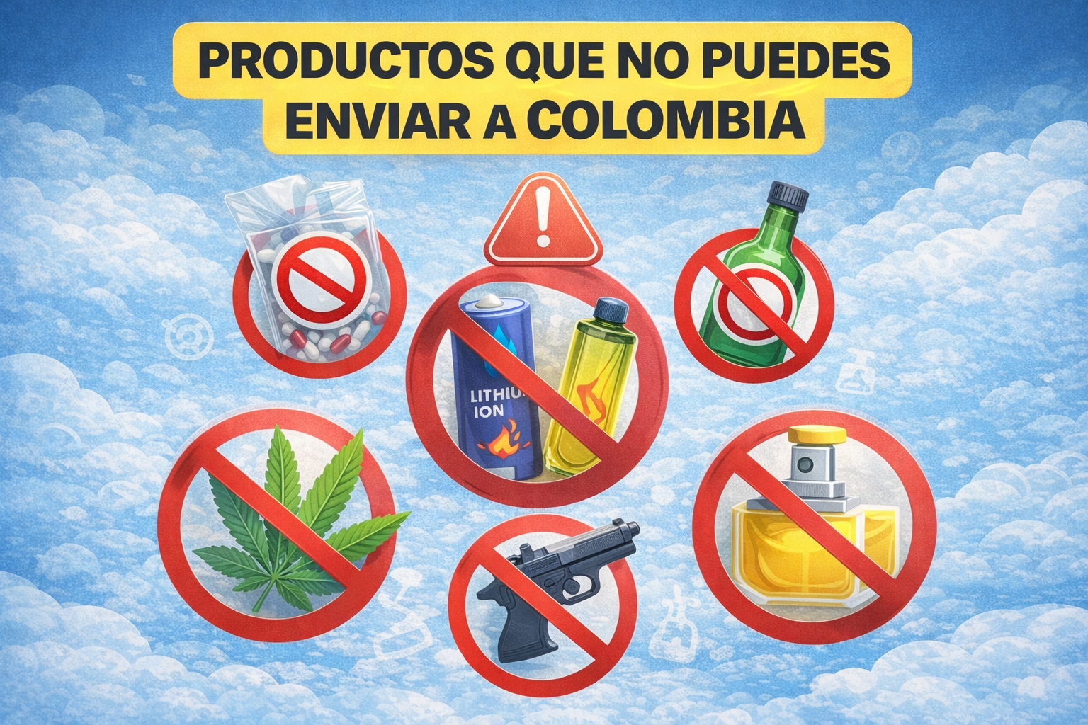 Artículos prohibidos en envíos internacionales por courier